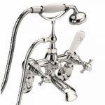 Wall mounted bath shower mixer
