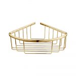 Astracast Deep Corner Basket - Brushed Brass