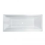 Jaquar Kubix 1800x800x470mm Built-In Bath Tub With Powder Coated MS Frame